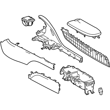 Lexus 58810-11070-J0 Box Assembly, Console