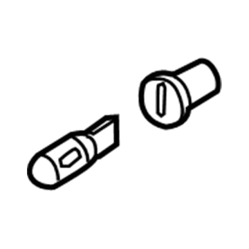 BMW 63-12-6-904-048 Parking Light Bulb Socket