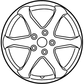 Infiniti 40300-AL325 Spoke Alloy Wheel