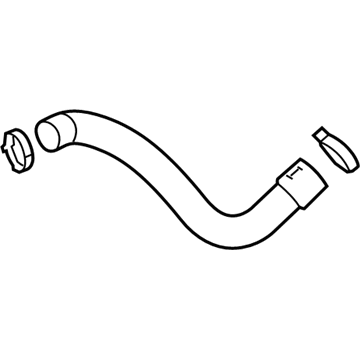 GM 92421162 Upper Hose