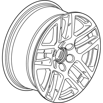 GM 23376225 Wheel, Alloy