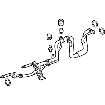 GM 23296967 Rear AC Tube