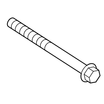 Mopar 6104230AA Bolt-HEXAGON FLANGE Head
