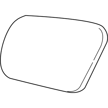 Ford 3W7Z-17D742-CHRM Mirror Cover