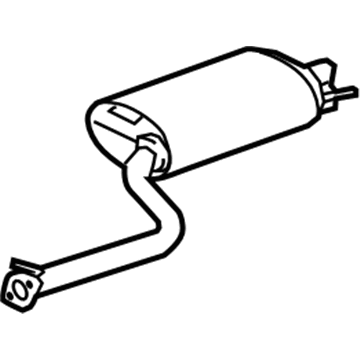 Lexus 17430-38560 Exhaust Tail Pipe Assembly