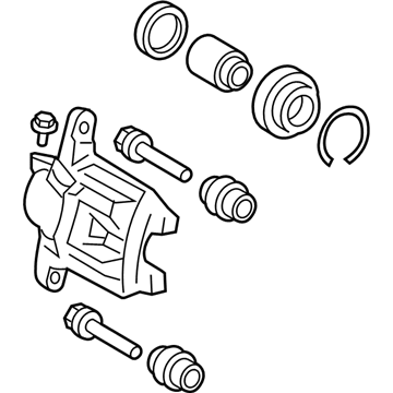 Lexus 47830-12240 Disc Brake Cylinder Assembly, Rear Right