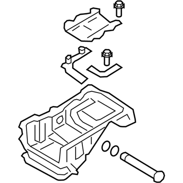 Nissan 11110-38B0A Pan Assy-Oil