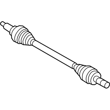 Hyundai 49601-B1400 Shaft Assembly-Drive Rear, RH