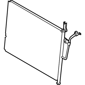 Infiniti 92100-9GF0A Condenser & Liquid Tank Assy