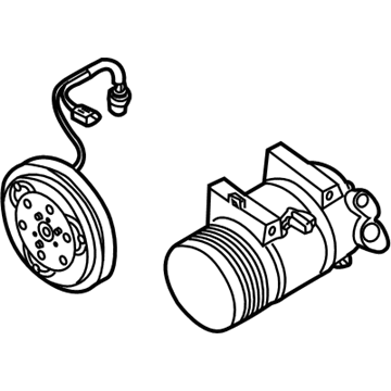 Nissan 92600-9FE1D Compressor-Air Conditioner