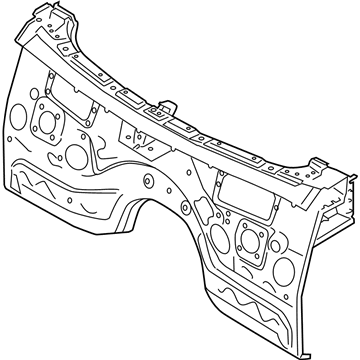 BMW 41-00-7-267-116 SPLASH WALL