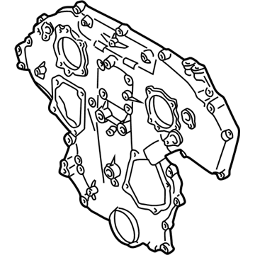 Infiniti 13501-AG200 Cover Assembly-Front, Timing Chain