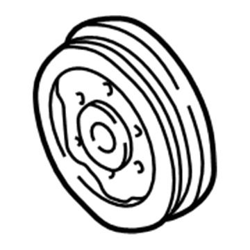 Nissan 12303-4W01A Pulley-Crankshaft