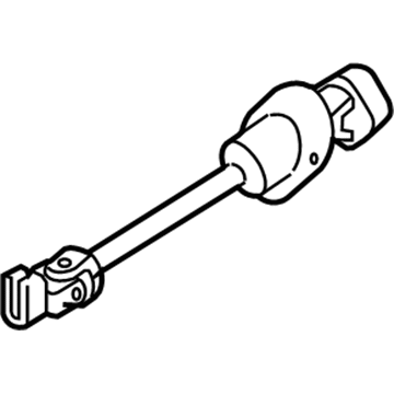 GM 19256702 Steering Gear Coupling Shaft Assembly