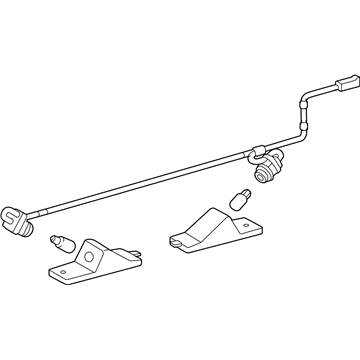 Toyota 81270-52100 License Lamp