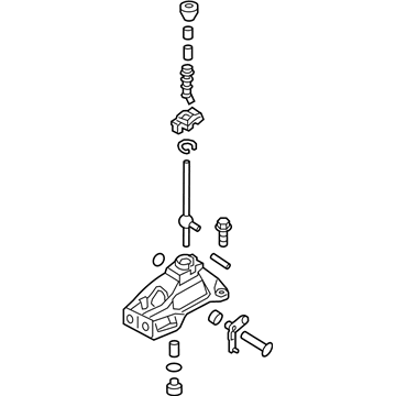 Kia 437002T030VA Lever Complete-Gear