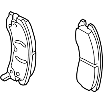 GM 19259588 Pad Kit, Front Disc Brake