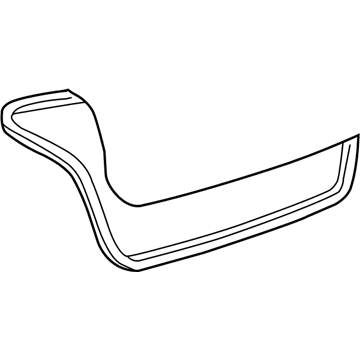 Toyota 64461-47010 Weatherstrip