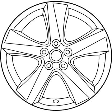 Lexus 4261A-53120 Wheel, Disc (For Front)