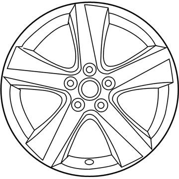 Lexus 4261A-53220 Wheel, Disc Chrome P