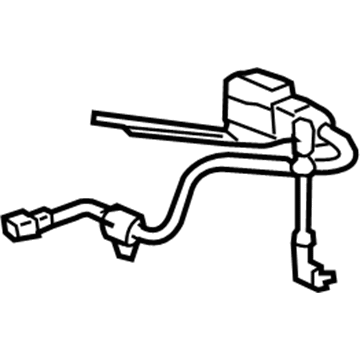 Lexus 89408-60011 Sensor Sub-Assy, Height Control, Rear LH