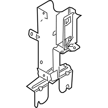 Ford 5R3Z-12A659-AA EEC Module Front Bracket