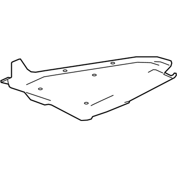 GM 95176466 Tank Shield