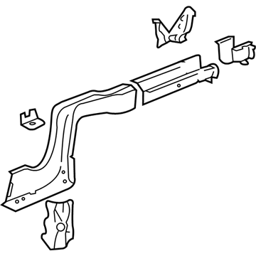 GM 20835768 Rear Rail Assembly