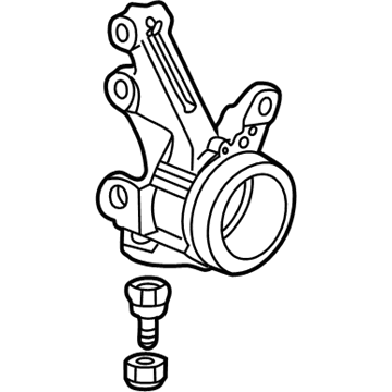 Honda 51210-S5A-J20 Knuckle, Right Front