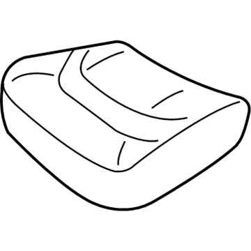Ford 4C2Z-1562900-AAA Cushion Cover