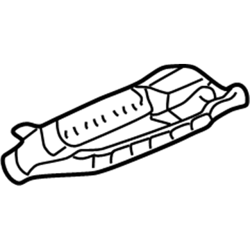 Honda 18181-PAA-A00 Cover (Lower)