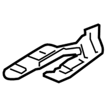 Honda 60120-SHJ-A00ZZ Hinge, Passenger Side Hood