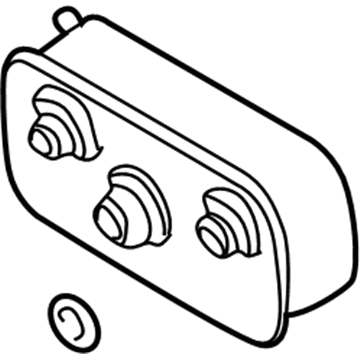 BMW 17-22-7-505-826 Automatic Transmission Oil Cooler