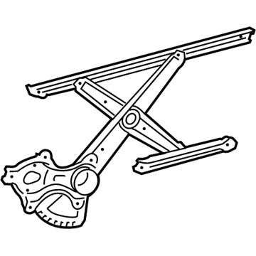 Lexus 69802-60090 Regulator Sub-Assembly