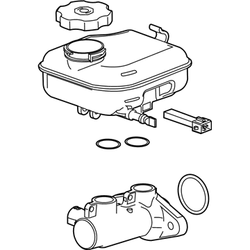 GM 22956541 Master Cylinder