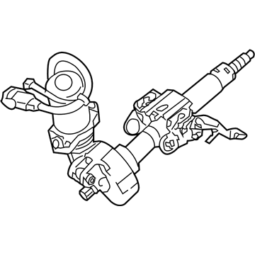 GM 19183790 Column, Steering (W/ Asst Motor)