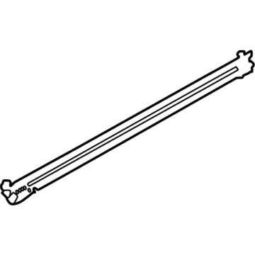 Mopar 68406261AB FRONT DOOR BELT INNER