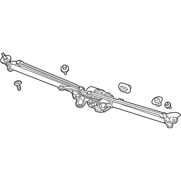 GM 13262434 Motor & Linkage