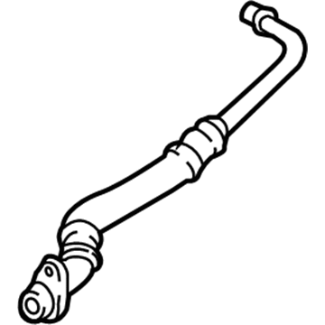 BMW 17-22-2-284-548 Transmission Oil Cooler Line, Flow