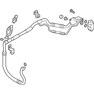 Kia 97775A6800 Suction & Liquid Tube Assembly