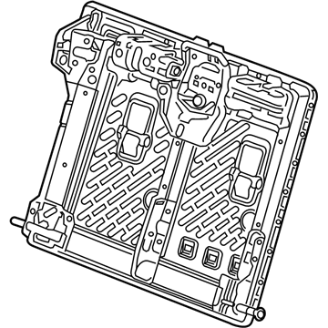 GM 13514093 Seat Back Frame
