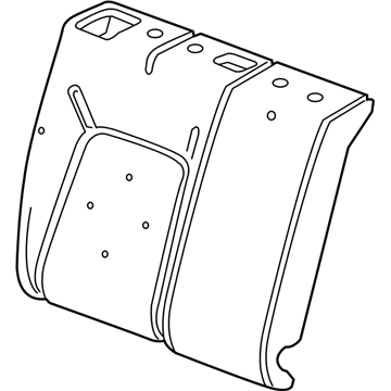 GM 39119139 Seat Back Pad