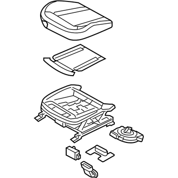 Kia 882032T240AN4 Cushion Assembly-Front S