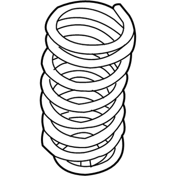 Mopar 5154646AA Rear Coil Spring