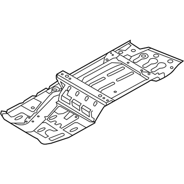 Nissan 74320-5SP0A Floor Front