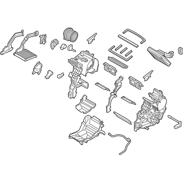 Kia 97200E4010 Heater Complete