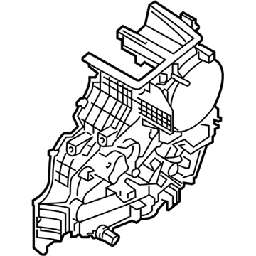 Kia 97134E4000 Case-Heater, LH
