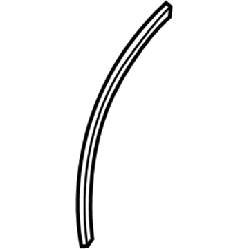 Nissan 82839-CA020 Seal-Rear Door Partition, LH