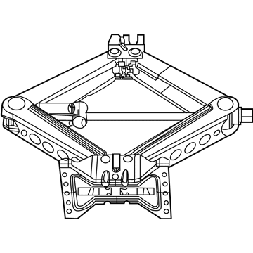 Mopar 68312896AC Jack-Scissors