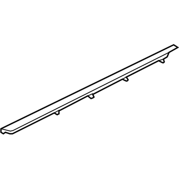 GM 25809071 Sealing Strip Asm-Rear Side Door Window Outer